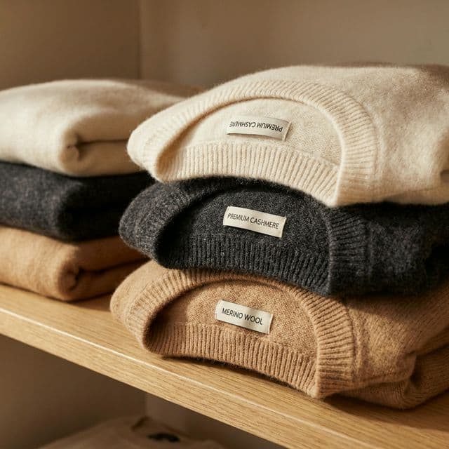 Textured Wool Jumper