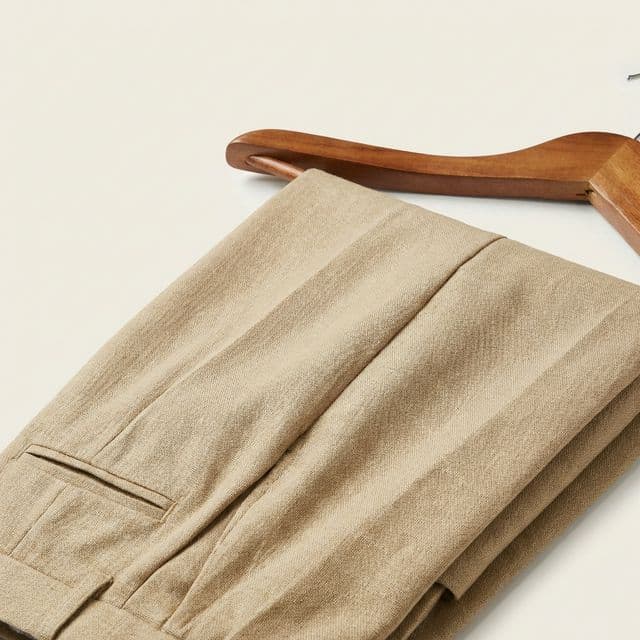 Men's Tailored Linen Trousers