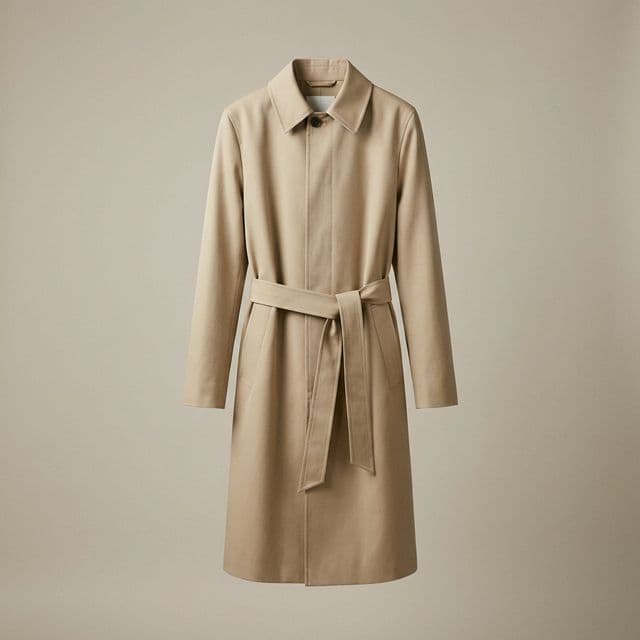 Minimalist Trench Coat