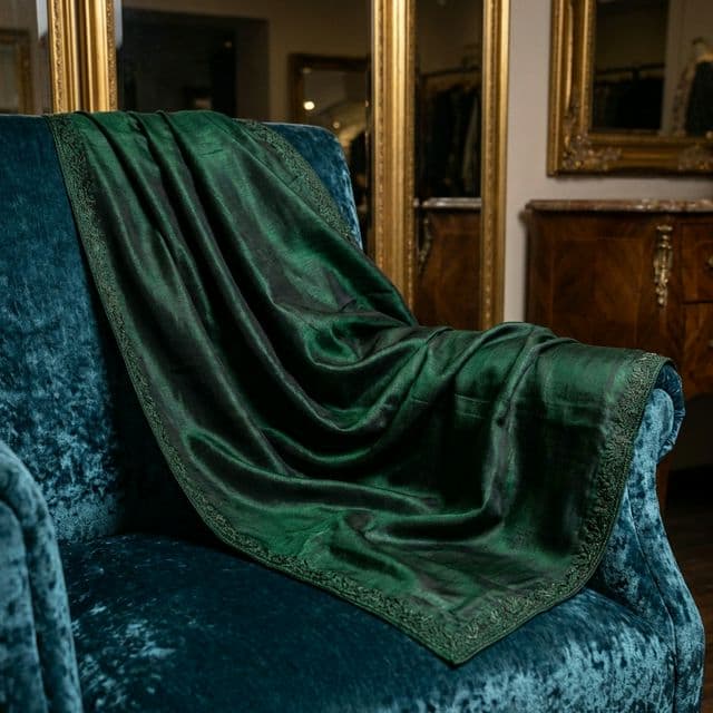 Silk Evening Gown detail 1