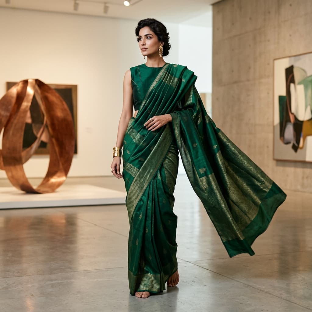 Ethnickoti Blog: Sustainable Elegance: Hand-Woven Silk Saree Trends in India 2026