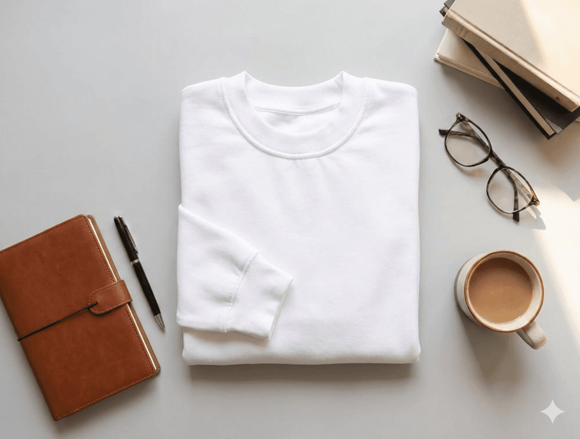 Merino Minimalist Sweater detail 2