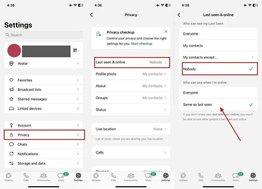 How to Hide Your Online Status on WhatsApp Without Looking Suspicious