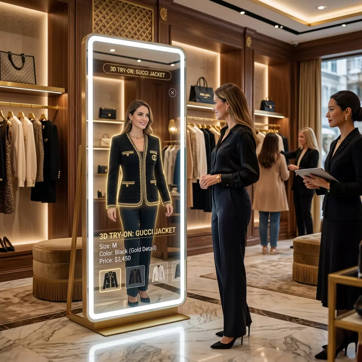 Molecular Tailoring and Atomic Fit Visualization