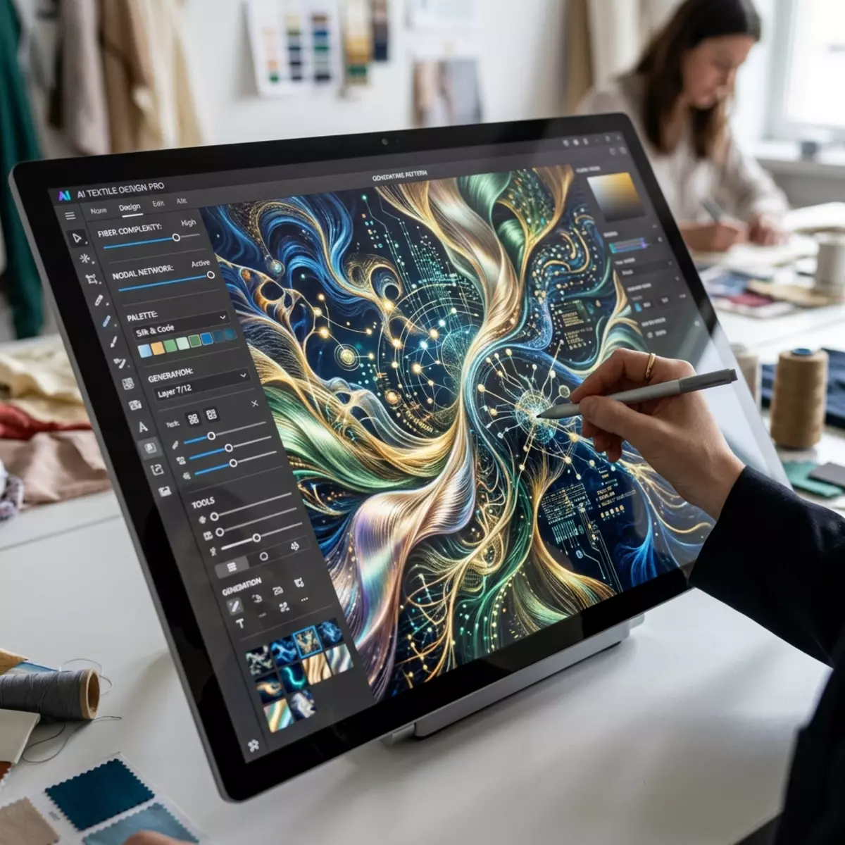 Algorithmic Heritage and AI Weaving