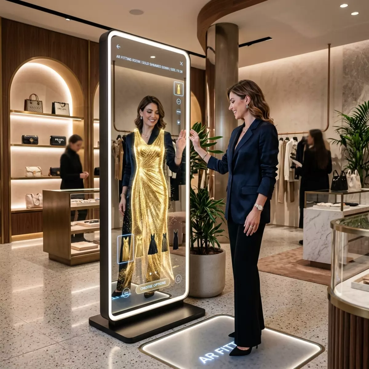 Smart Mirror AR Boutique 2026